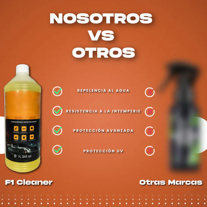 Limpiador cerámico de vehículos - F1 Cleaner™