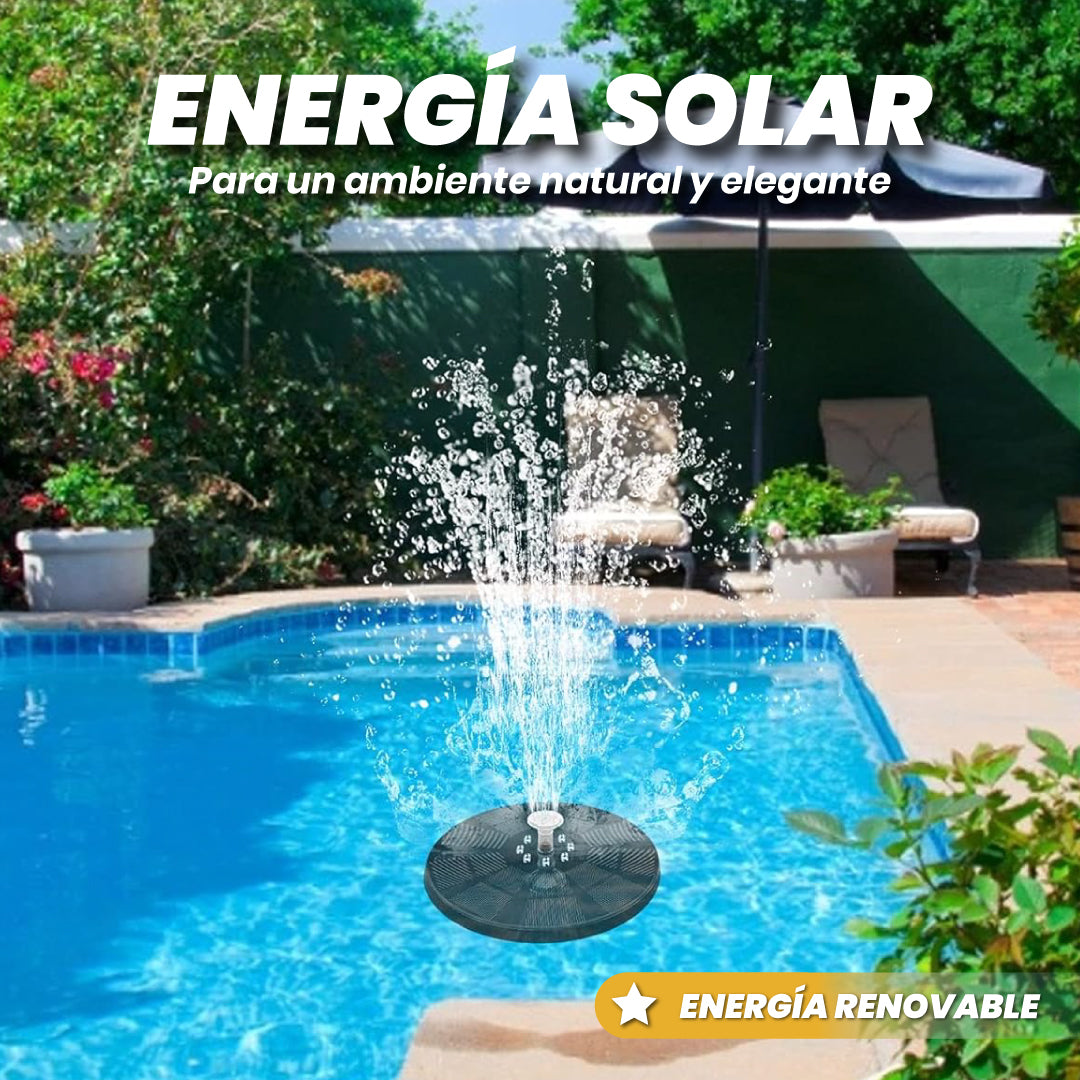 Fuente de agua cargada con energía solar - Fountain™