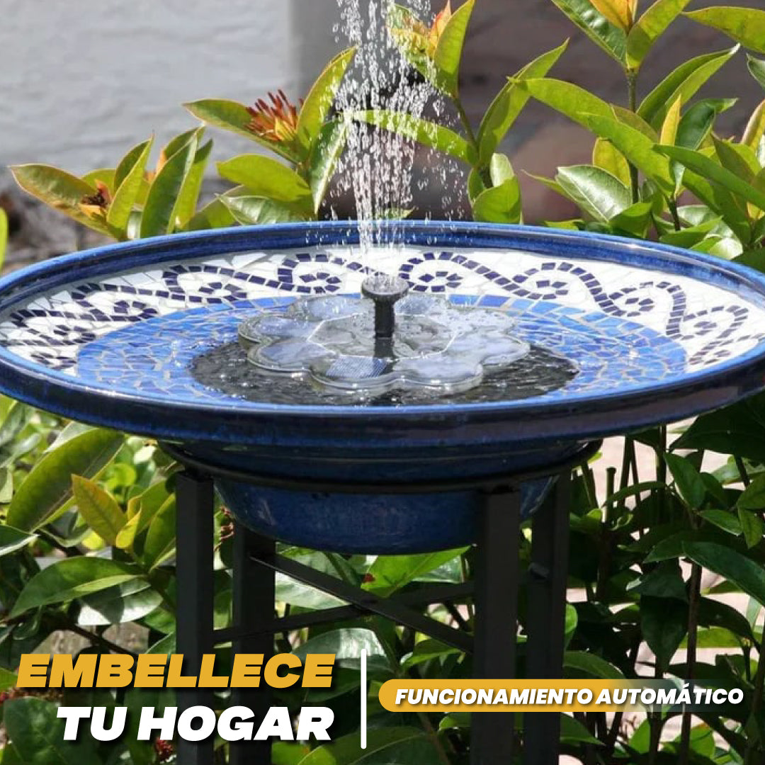 Fuente de agua cargada con energía solar - Fountain™